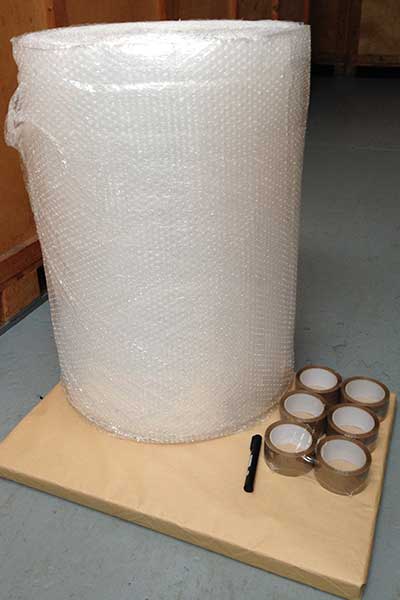 Packing Services - Bubblewrap a for home removals